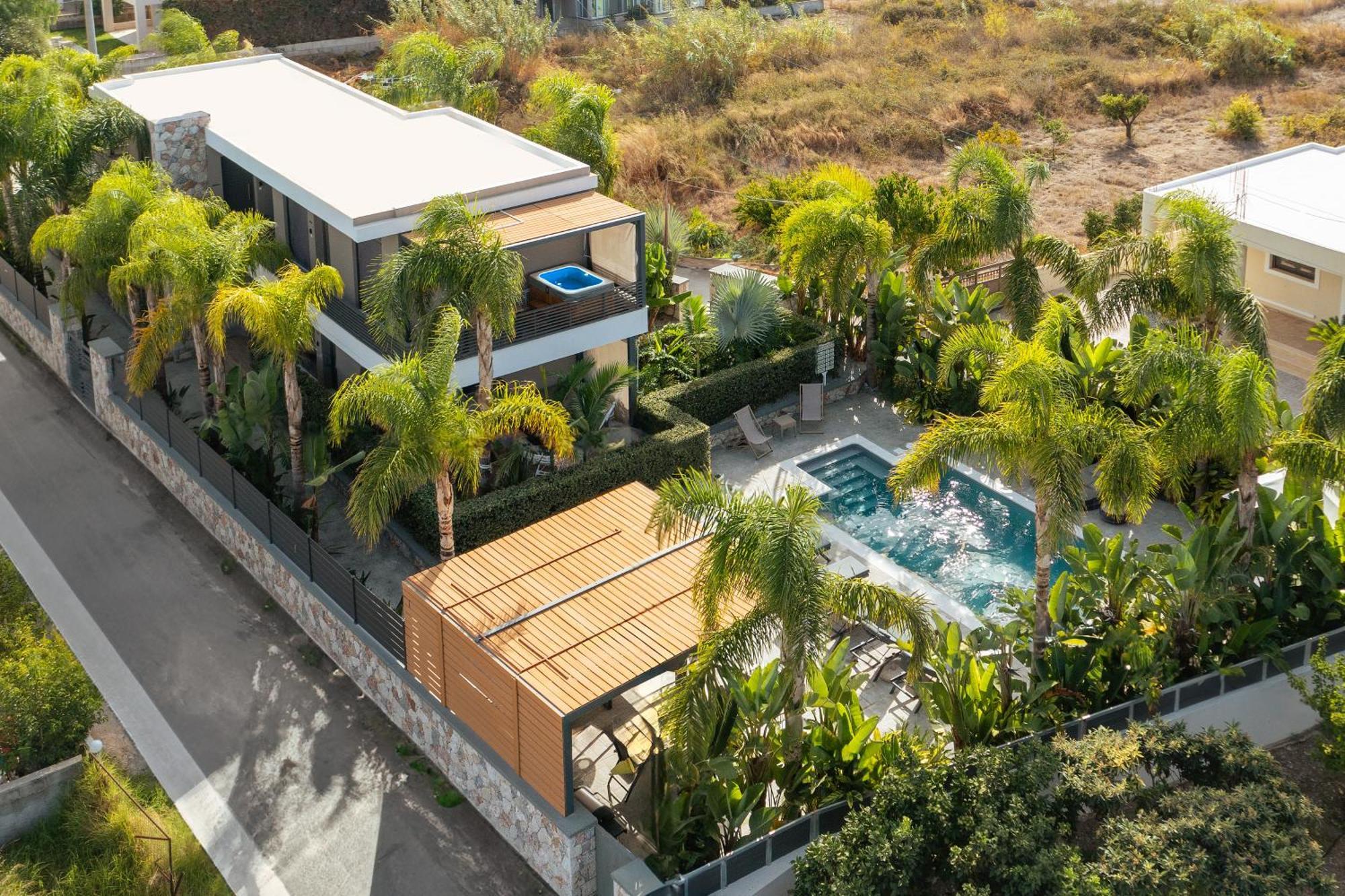 Palmeral Luxury Suites Kremastí Eksteriør bilde
